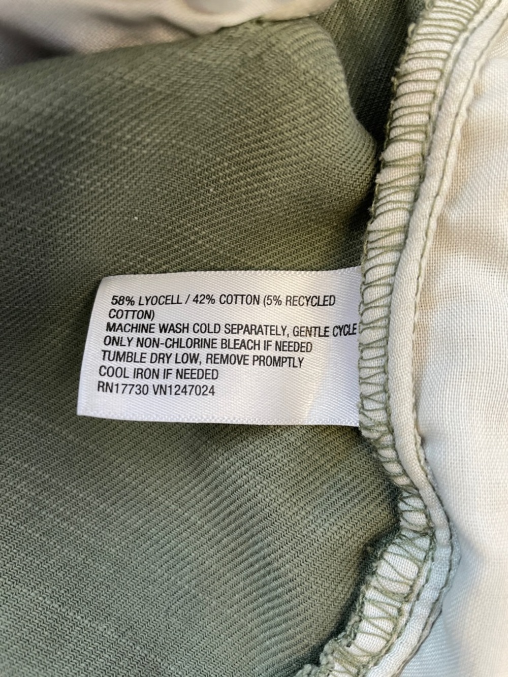 NWT Goodfellow & Co. Men's Olive Green Elastic-Waist Drawstring Shorts. Size L - Picture 7 of 7